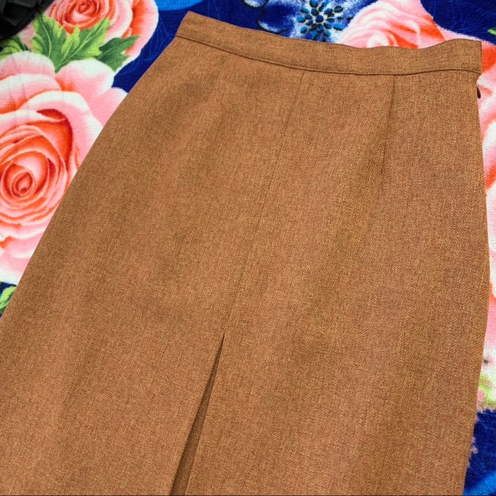 Giorgio Sant’ Angelo Rust Orange Skirt. - image 7